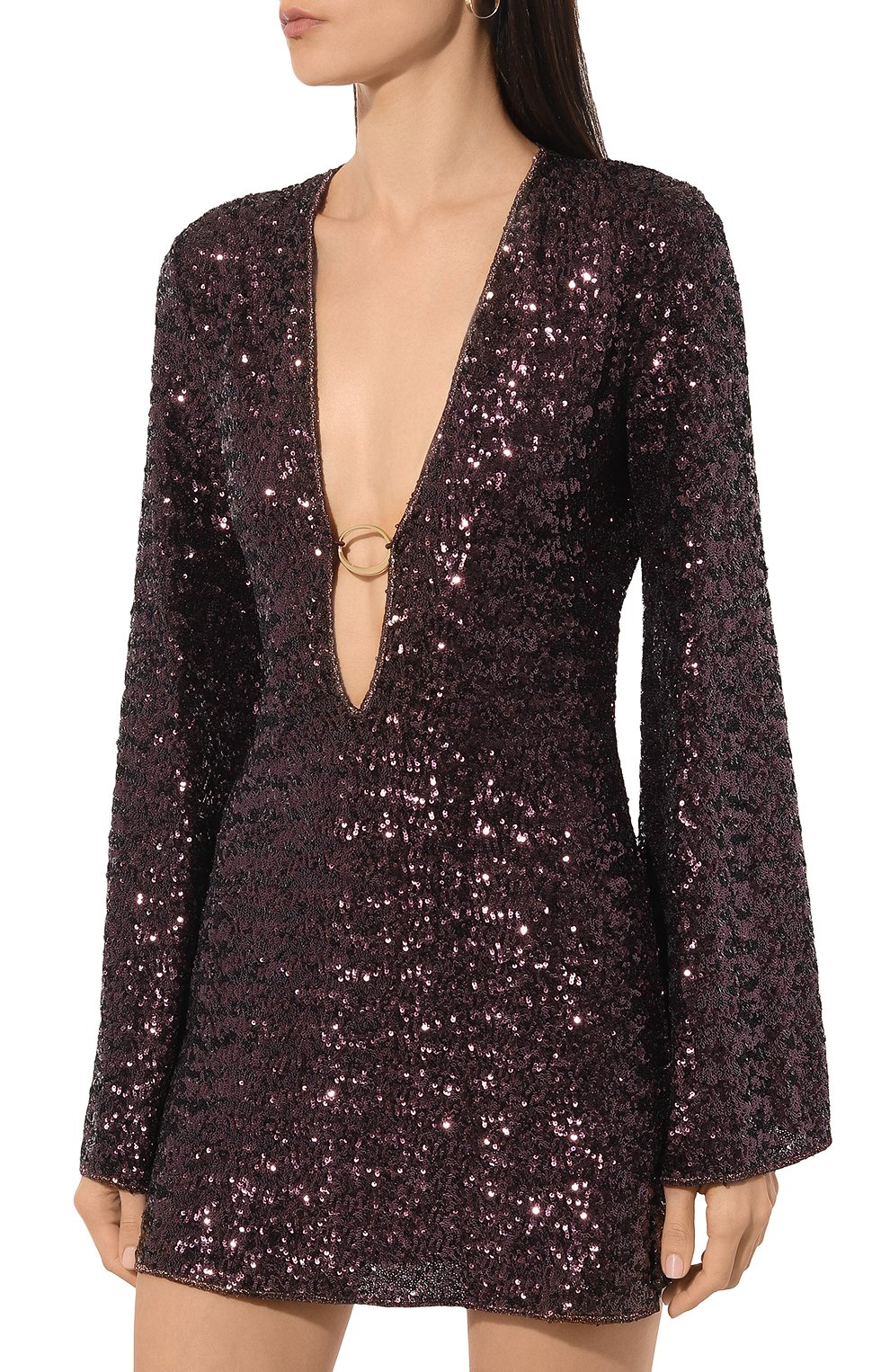 Платье с отделкой пайетками OSEREE, арт. PKF246, фо то 3