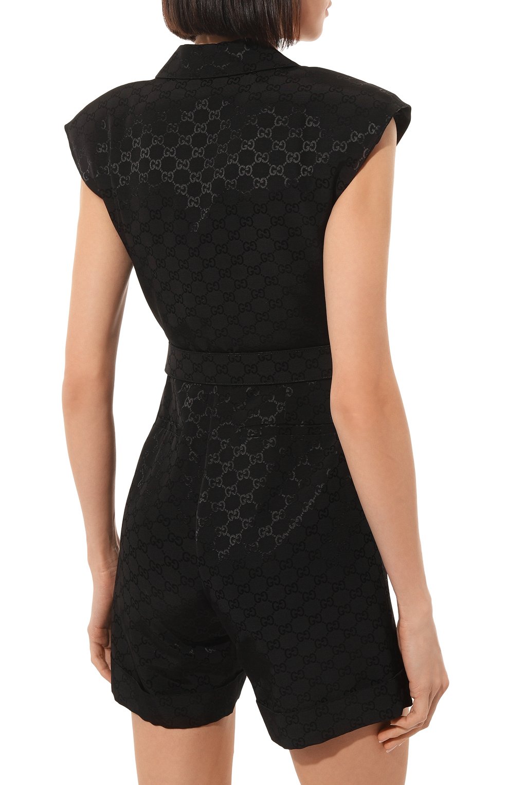 Комбинезон из хлопка и вискозы GUCCI, арт. 674467 Z8AUI, фото 4