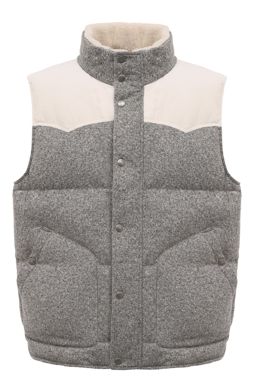 Пуховый жилет BRUNELLO CUCINELLI, арт. MQ4651942, фото 1