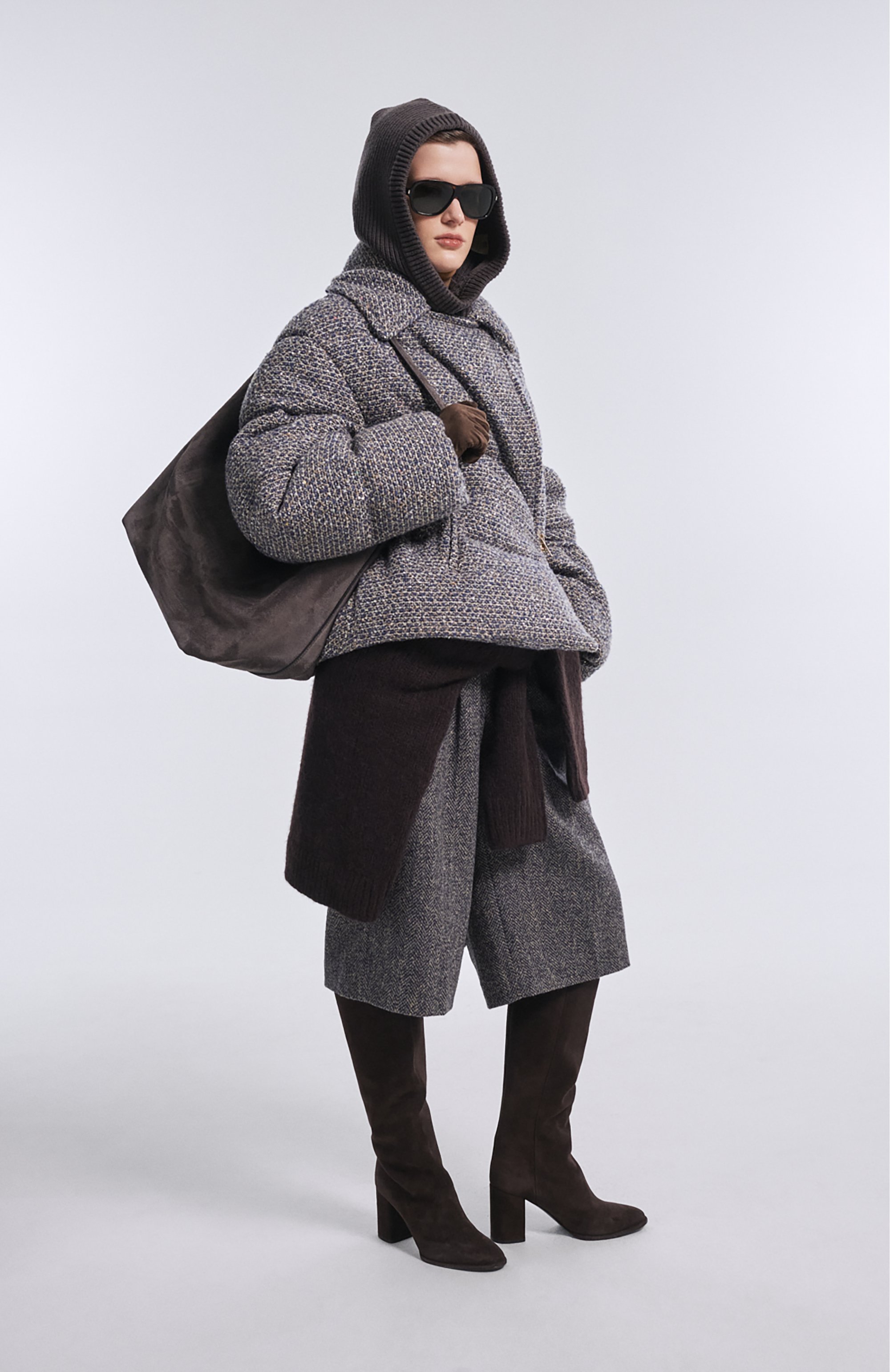 Твидовые шорты BRUNELLO CUCINELLI, арт. MG529P9038, фото 6