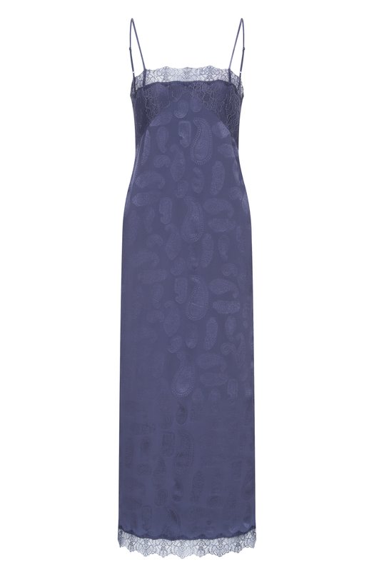 Шелковое платье Zadig and Voltaire WWDR02642 Синий WWDR02642