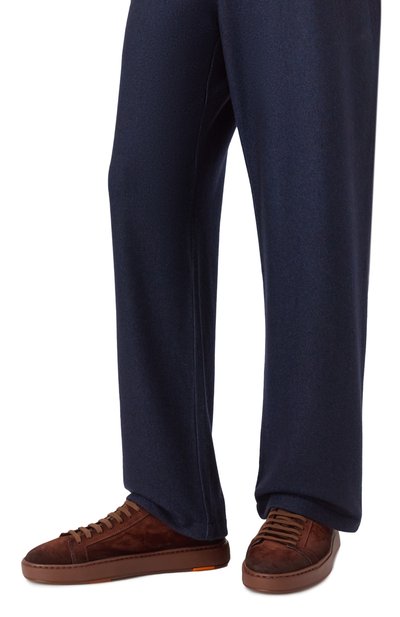 Замшевые кеды cleanic SANTONI, арт. MBCG21571F0XCA0L, фото 3