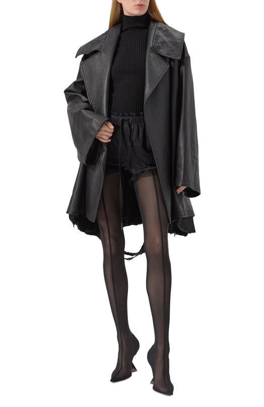 Кожаная куртка Balenciaga 813643/T0S15 Чёрный  813643/T0S15 Фото 2