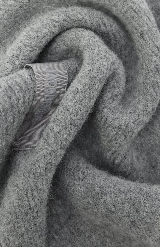 Шерстяной шарф-косынка Jacquemus 24HACU00669/AK00227 Серый  24HACU00669/AK00227 Фото 3