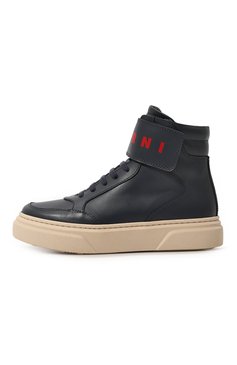 Высокие кеды из кожи MARNI, арт. 75343/36-40, фото 1