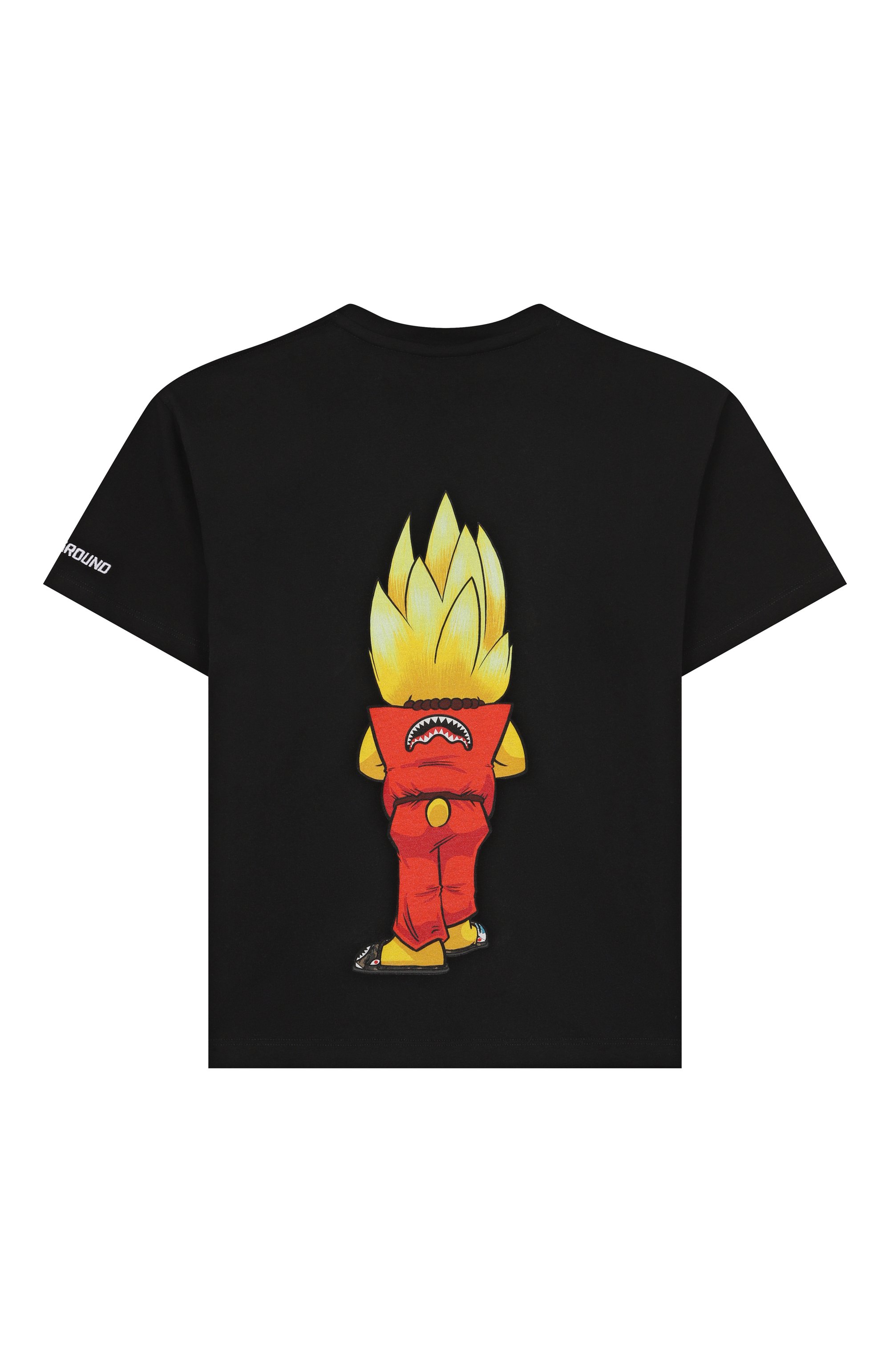 Хлопковая футболка SPRAYGROUND, арт. SPY1377BLK, фото 2