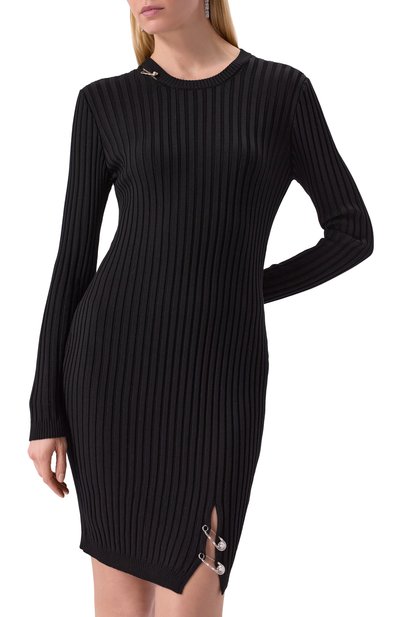 Платье из вискозы и шерсти VERSACE, арт. 1017773/1A12700, фото 3