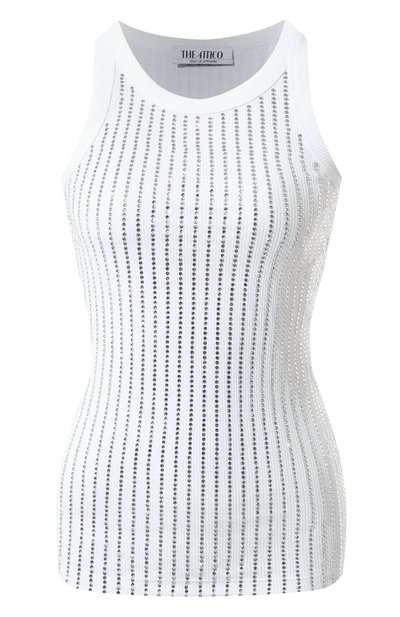 Хлопковый топ THE ATTICO, арт. 247WCT276, фото 1