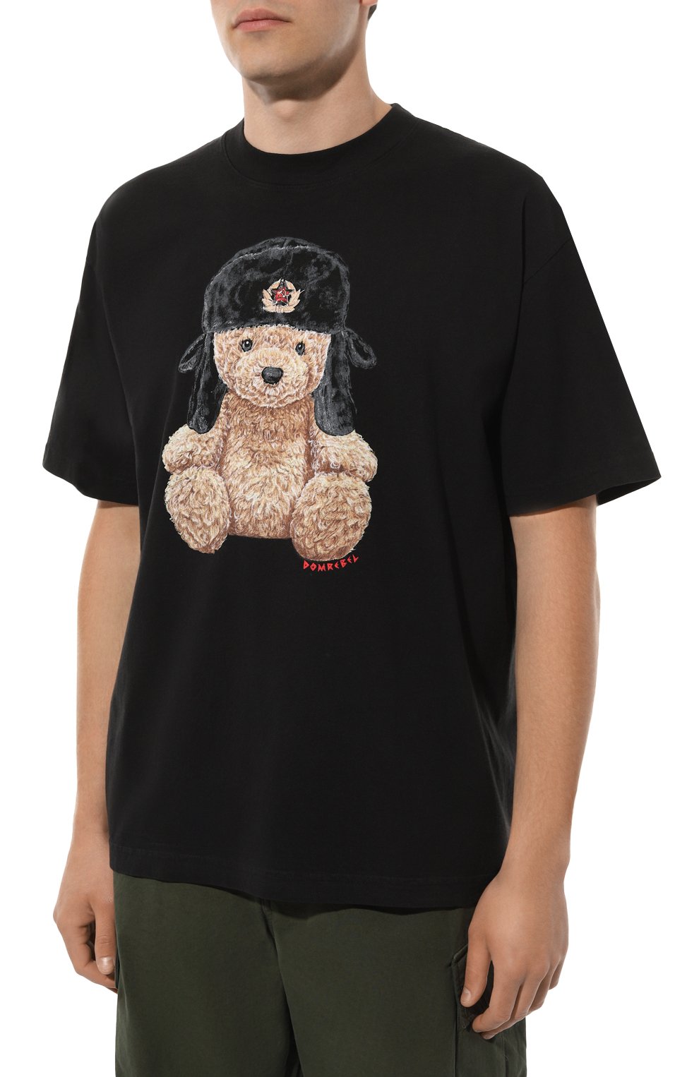 Хлопковая футболка DOMREBEL, арт. RUSSIA HAT/T-SHIRT, фото 3