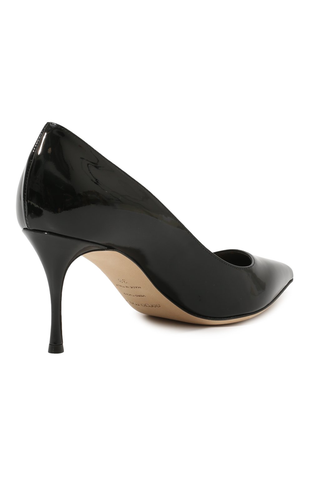 Кожаные туфли godiva SERGIO ROSSI, арт. A43841-MVIV01, фото 5