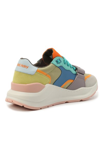 Комбинированные кроссовки ramsey BURBERRY, арт. 8037517, фото 4