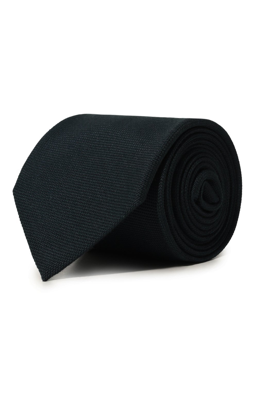 Галстук из шелка и кашемира STEFANO RICCI темно-зеленого цвета по цене 31000 руб., арт. CCX/18128, фото 1 Галстук из шелка и кашемира STEFANO RICCI, арт. CCX/18128, фото 1