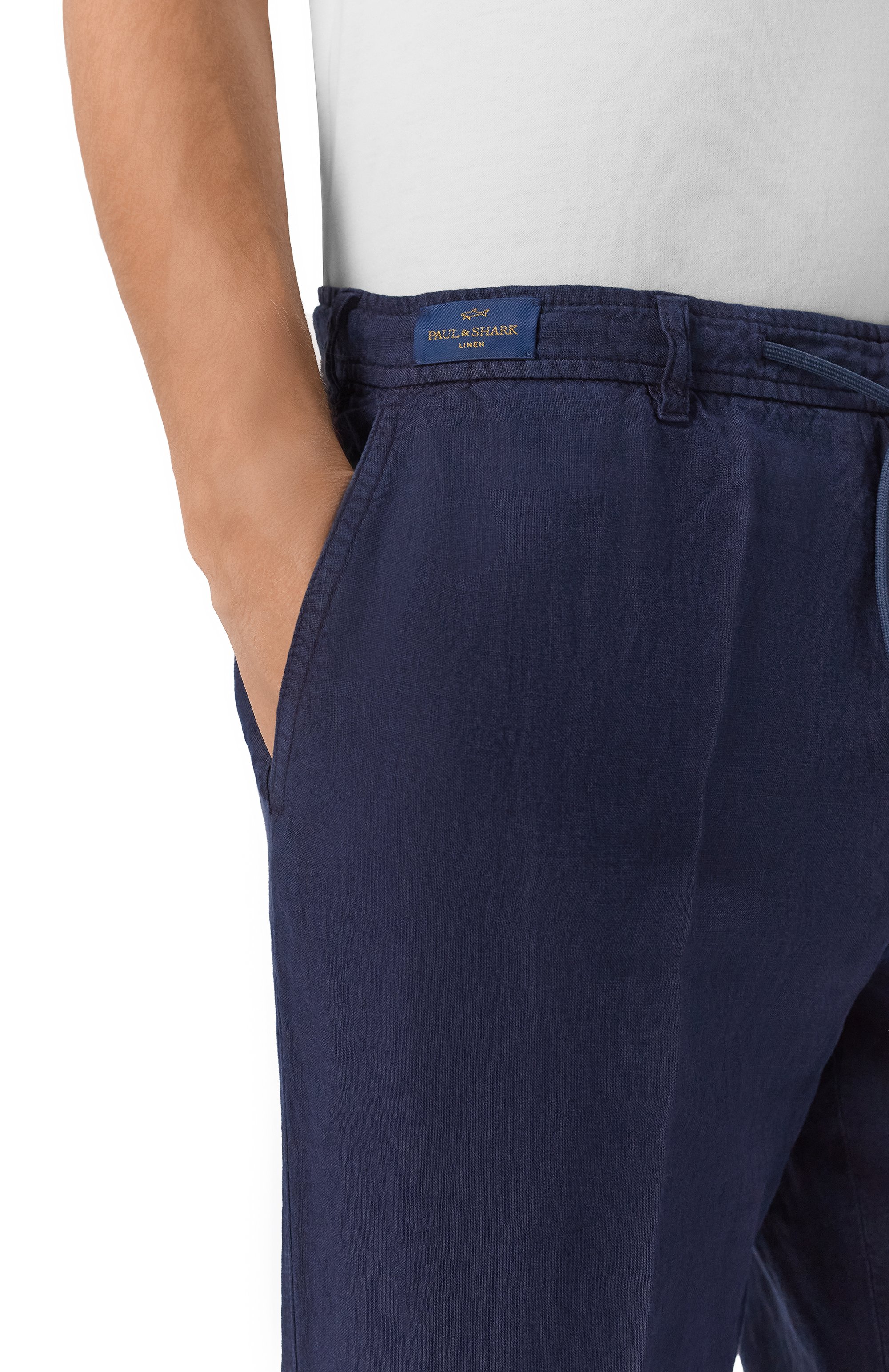 Льняные брюки PAUL&SHARK, арт. 26414031, фото 5