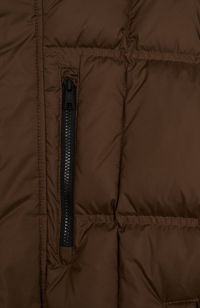 Пуховое пальто AI RIDERS коричневого цвета по цене 54300 руб., арт. CK720BTTMF5, фото 3 Пуховое пальто AI RIDERS, арт. CK720BTTMF5, фото 3