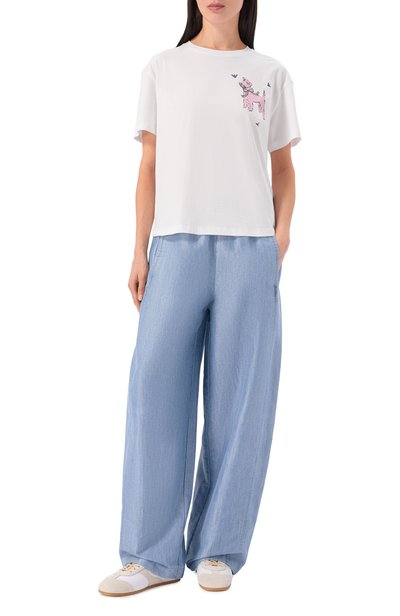 Хлопковая футболка EMPORIO ARMANI, арт. EW005338/AF25885, фото 2