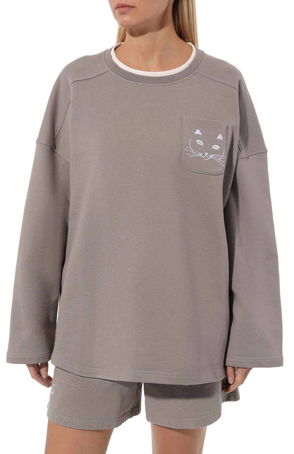 Хлопковый пуловер NATAYAKIM, арт. NY-040BW, фото 3