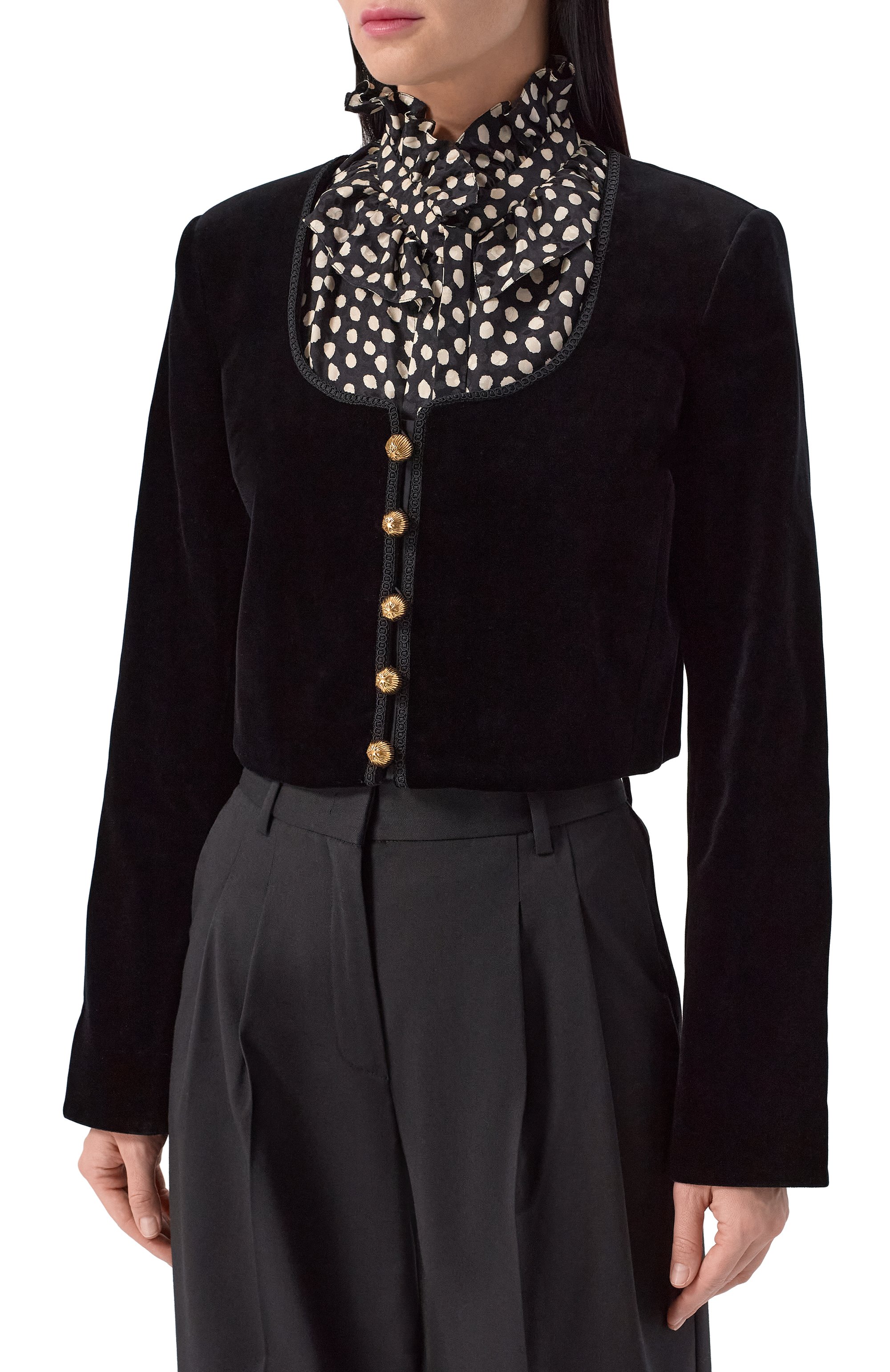 Бархатный жакет CHLOÉ, арт. CH25WVE34091, фото 3