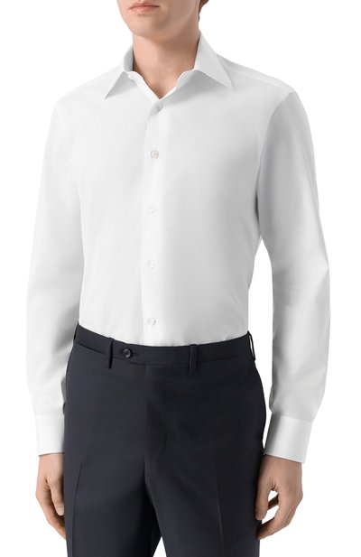 Хлопковая сорочка MVST, арт. M0RBIDA/ALBERT0/SQUARED/1867-SEA ISLAND C0TT0N, фото 3