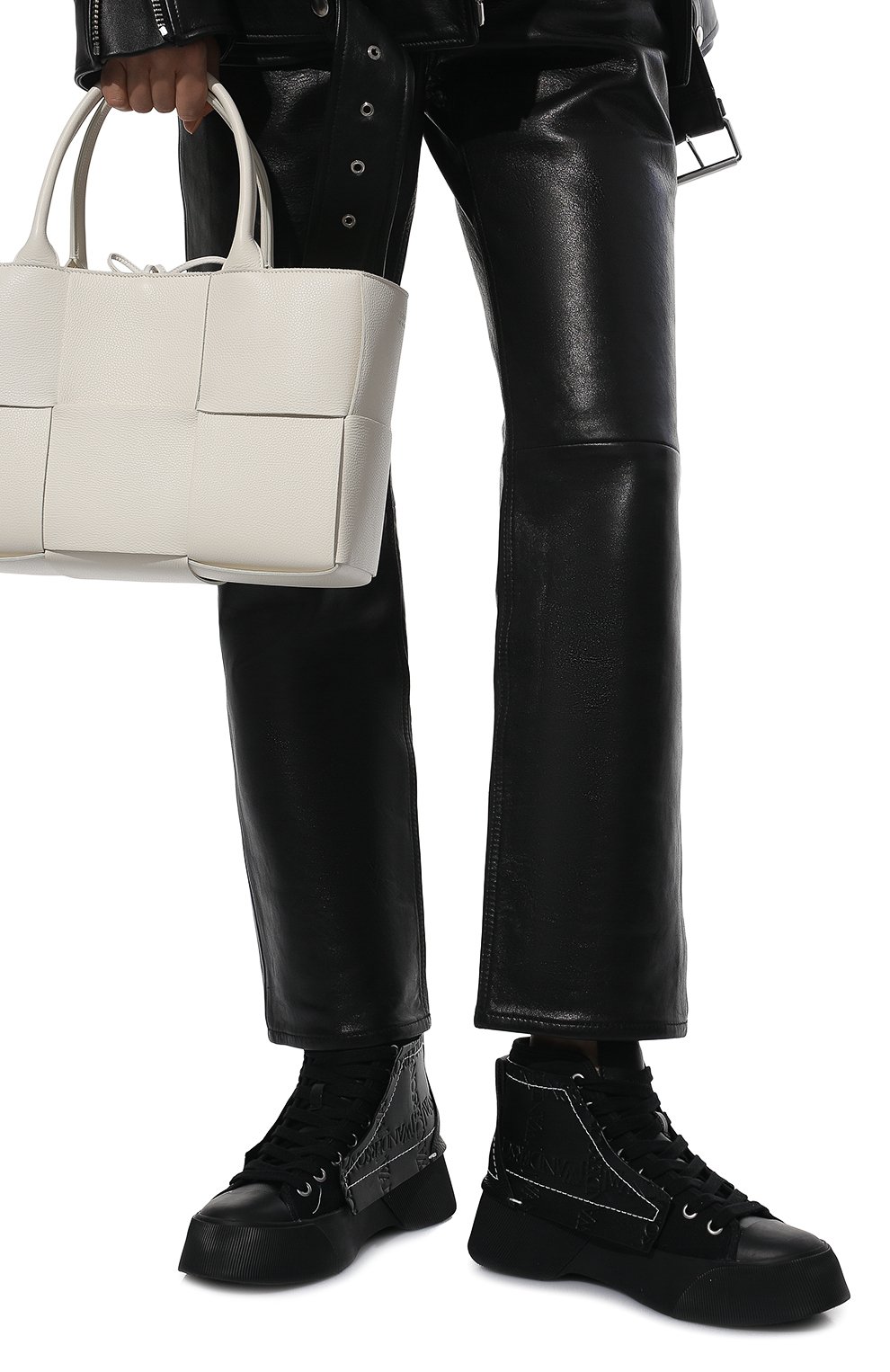 Комбинированные кеды JW ANDERSON, арт. ANW37000A/15028, фото 3