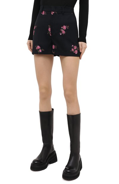 Шорты из шерсти и хлопка REDVALENTINO, арт. UR0RFD30/5D4, фото 3