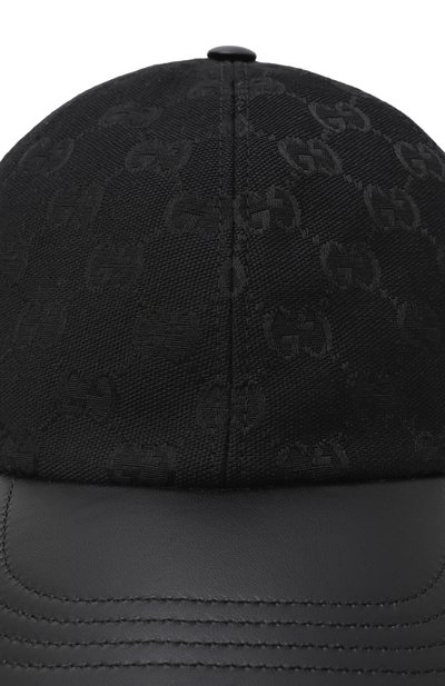 Хлопковая бейсболка GUCCI, арт. 833272/3HBA0, фото 3