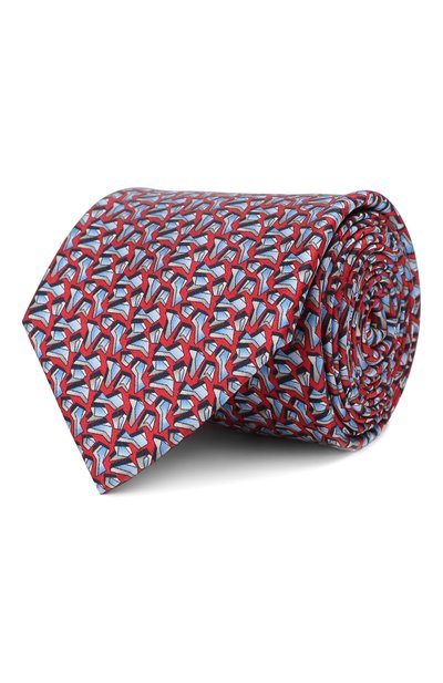 Мужской шелковый галстук ZILLI, арт. 50245/TIES