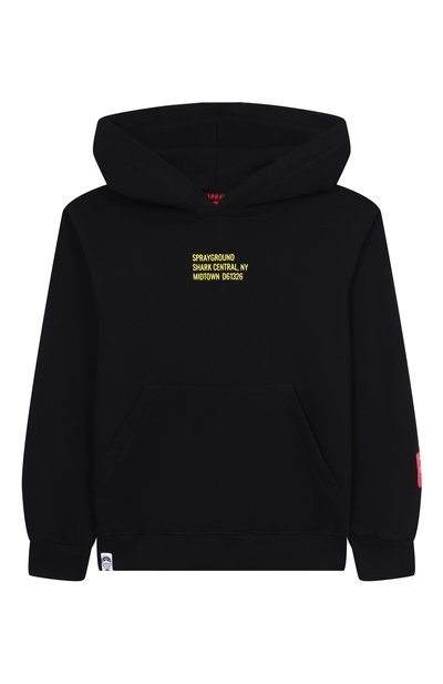 Хлопковое худи SPRAYGROUND, арт. SPY1387EBLK