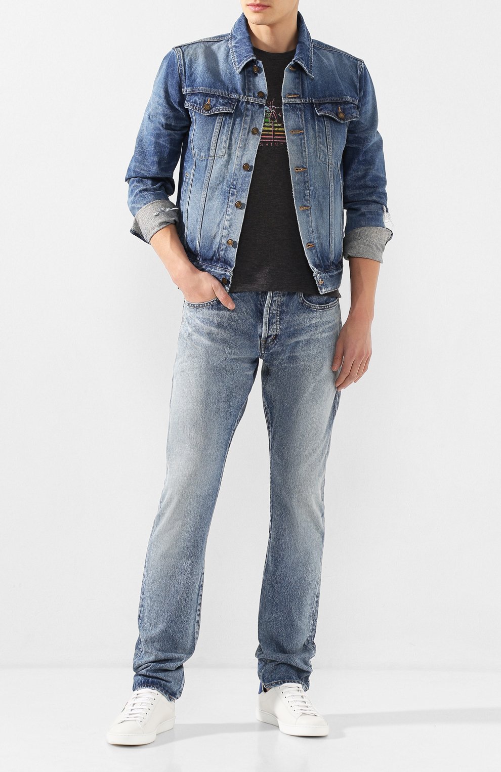 Майка SAINT LAURENT, арт. 605243/YBPS2, фото 2