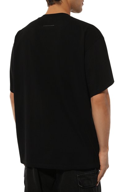 Хлопковая футболка MM6, арт. SH2GC0012/S23588, фото 4