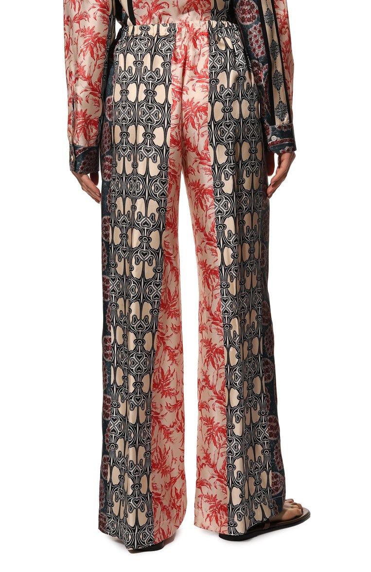 Шелковые брюки ERIKA CAVALLINI, арт. S3/P/P3ST25, фото 4