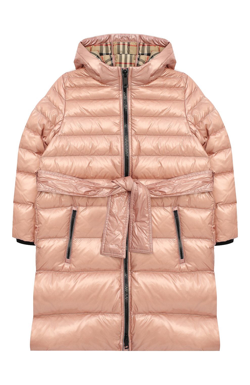 Пуховик с поясом BURBERRY, арт. 8017821, фото 1