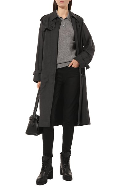 Кожаные ботинки PRADA, арт. 1T584L-3KK9-F0002, фото 2