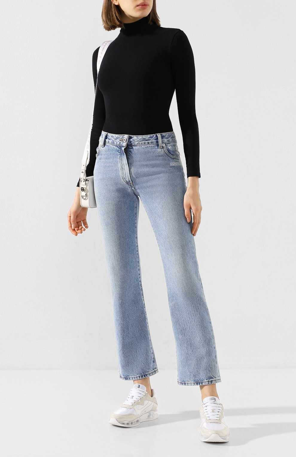 Хлопковое боди ACNE STUDIOS черного цвета по цене 25250 руб., арт. AL0103, фото 2 Хлопковое боди ACNE STUDIOS, арт. AL0103, фото 2
