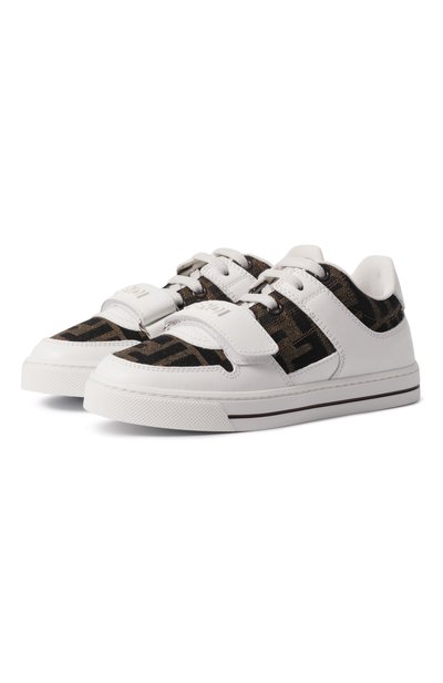 Комбинированные кеды FENDI, арт. JMR476/AHGY