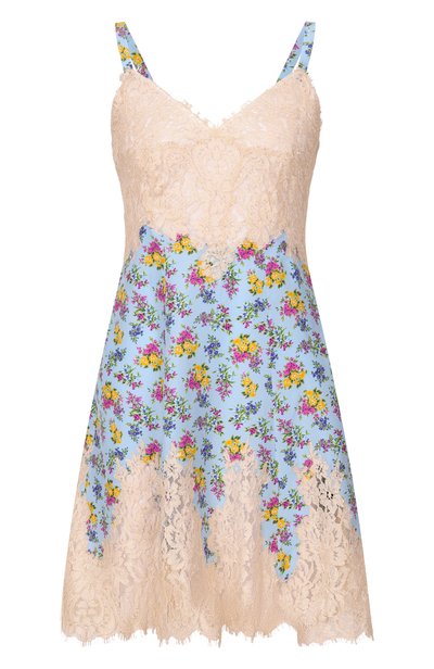 Женское платье из шелка и вискозы DOLCE & GABBANA, арт. F60FGT/IS10D