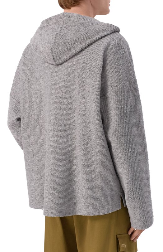 Хлопковая толстовка Dsquared2 D7MK06580 Серый  D7MK06580 Фото 4