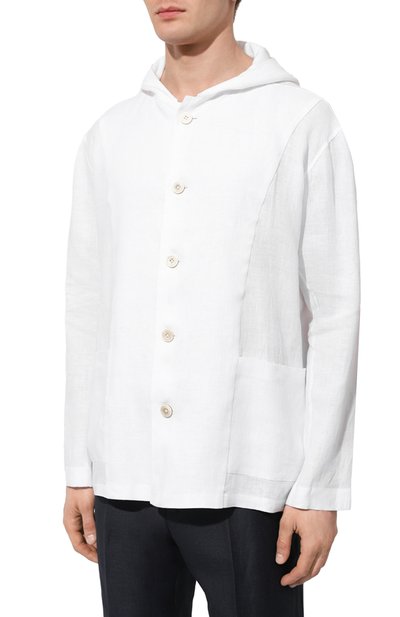 Льняная рубашка KITON, арт. UMCLUCAH08838, фото 3