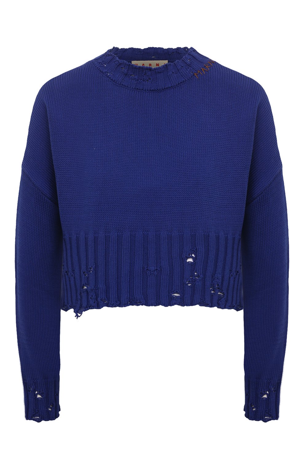 Хлопковый свитер MARNI, арт. GCMD0276A1/UFC652, фото 1