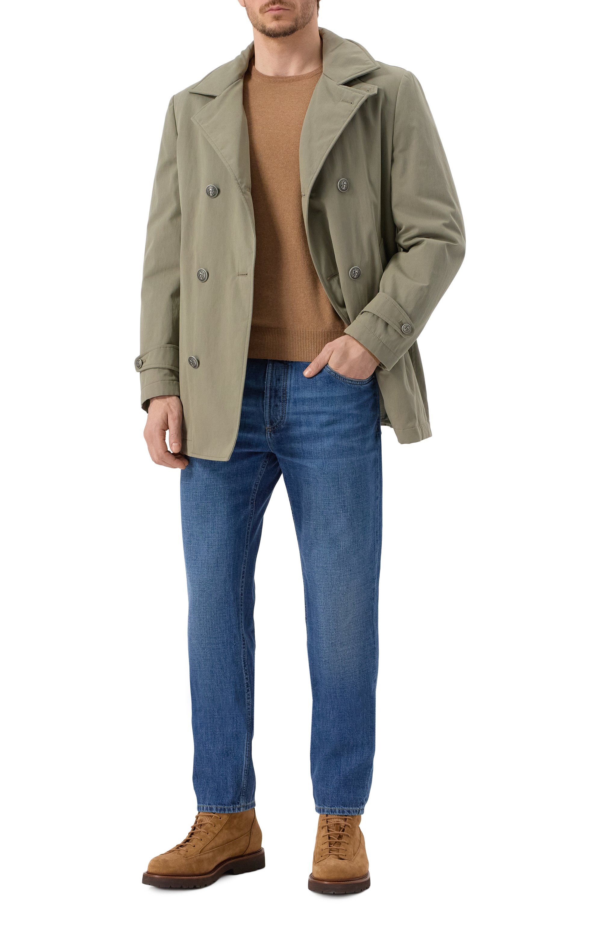 Хлопковая куртка BRUNELLO CUCINELLI, арт. MY4646365, фото 2