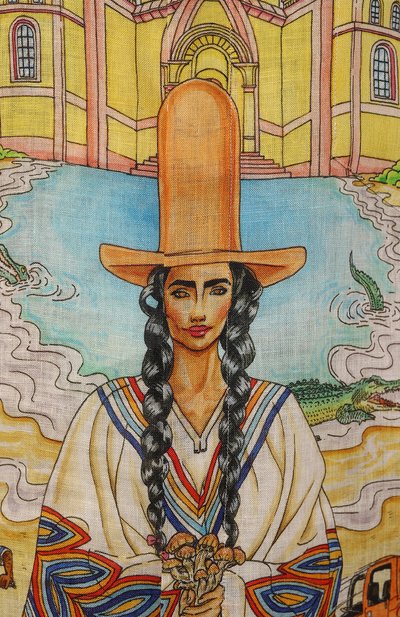 Льняная рубашка CASABLANCA, арт. MS23-SH-006-08, фото 5