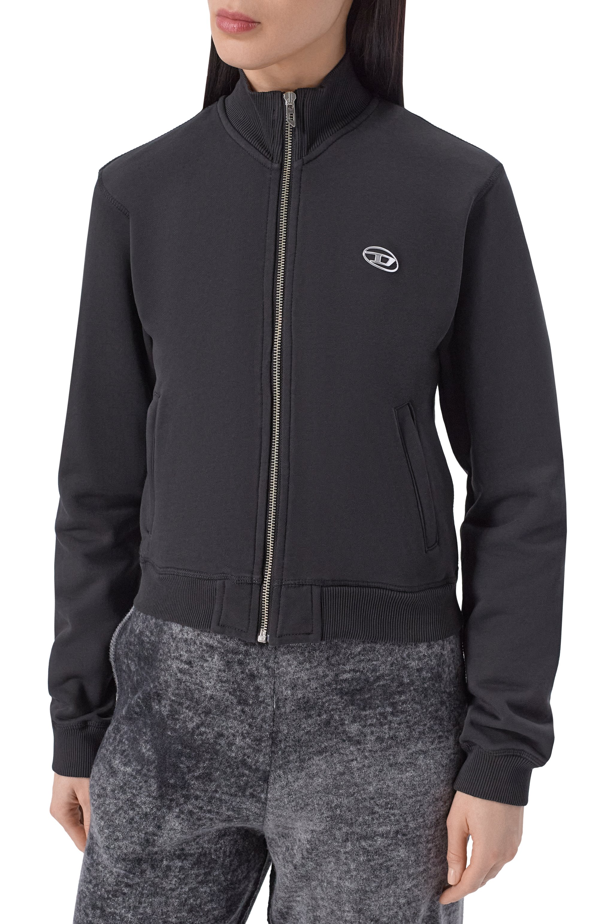 Хлопковая толстовка DIESEL, арт. A22824/0BKBW, фото 3