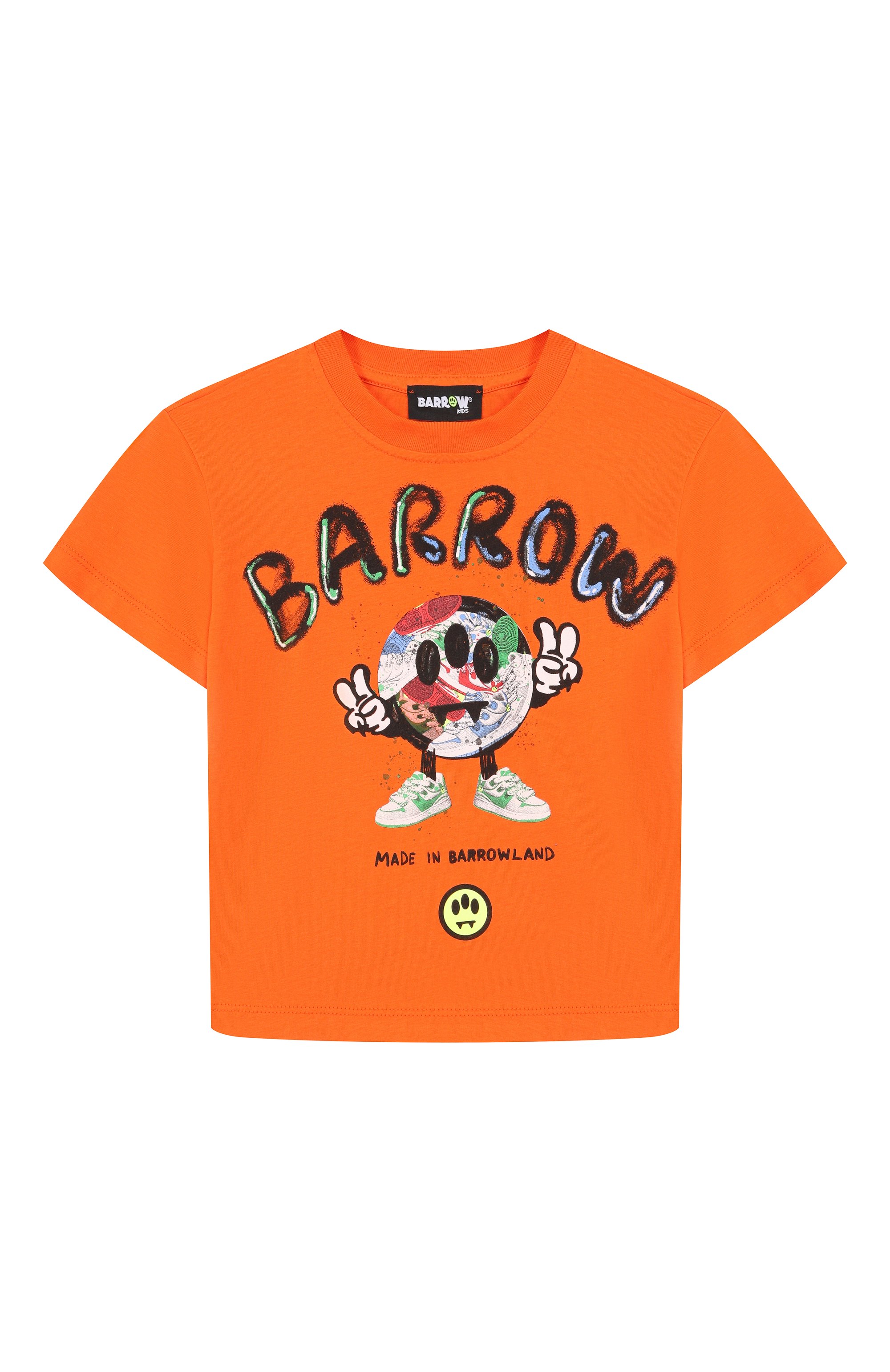 Хлопковая футболка BARROW, арт. S6BKJUTH094, фото 1
