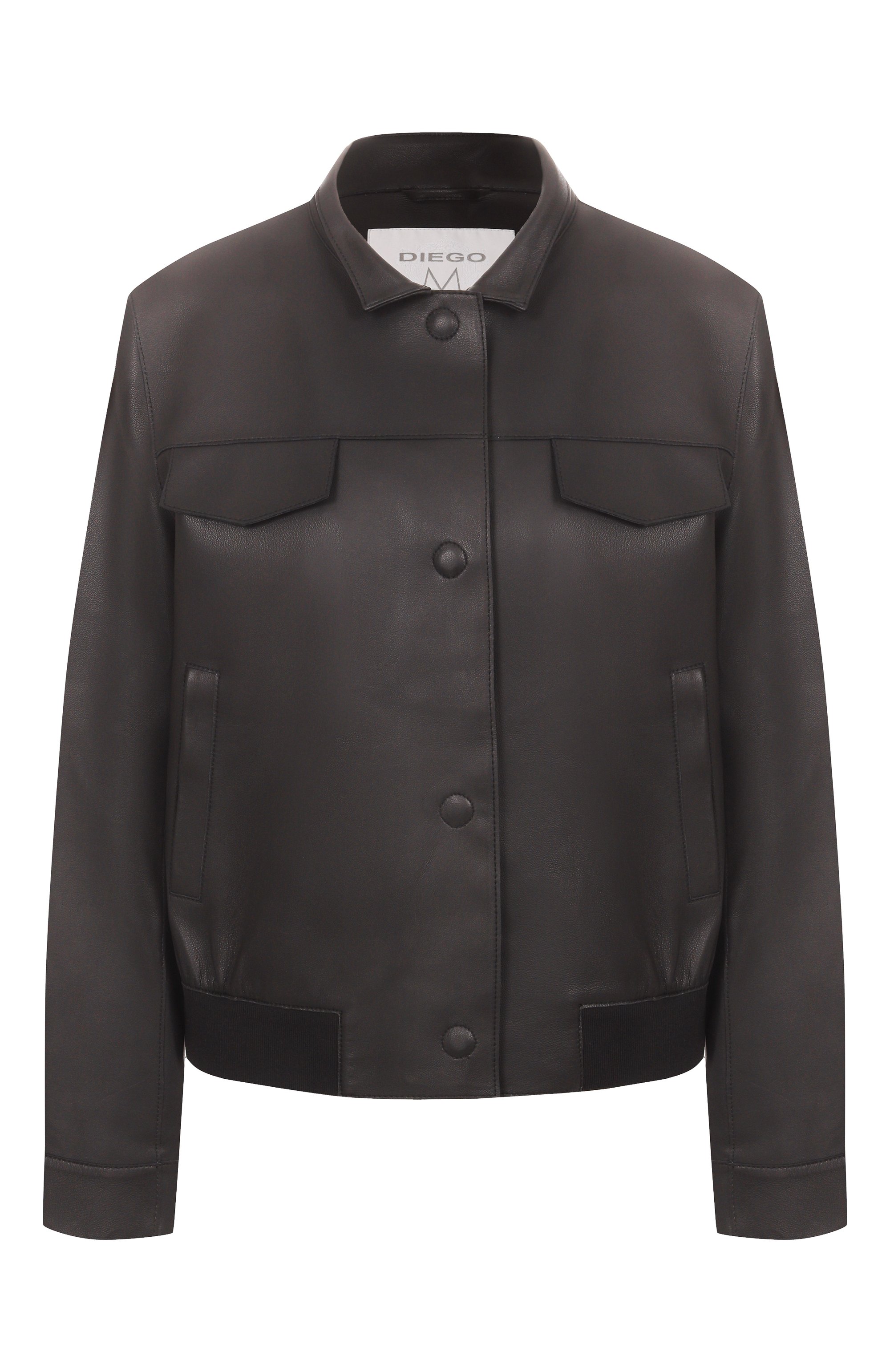 Кожаная куртка DIEGO M, арт. 25EM-A111, фото 1