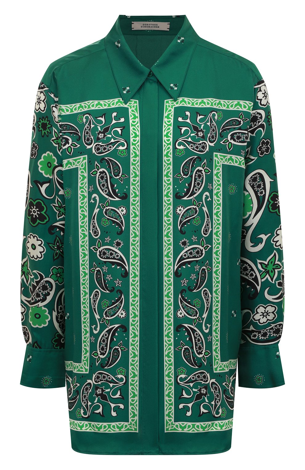 Шелковая рубашка DOROTHEE SCHUMACHER, арт. 748303/PAISLEY P0WER, фото 1