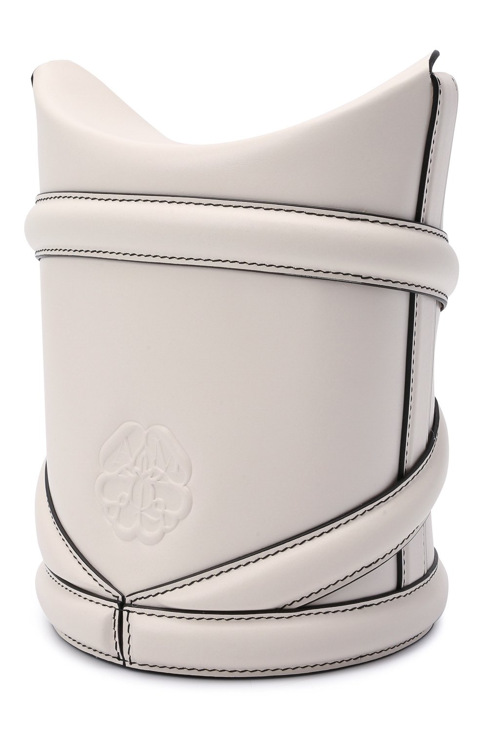 Сумка curve small ALEXANDER MCQUEEN белого цвета по цене 180000 руб., арт. 656467/1YB45, фото 3 Сумка curve small ALEXANDER MCQUEEN, арт. 656467/1YB45, фото 3