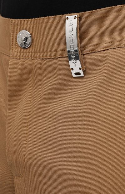 Хлопковые брюки BURBERRY, арт. 8036695, фото 5