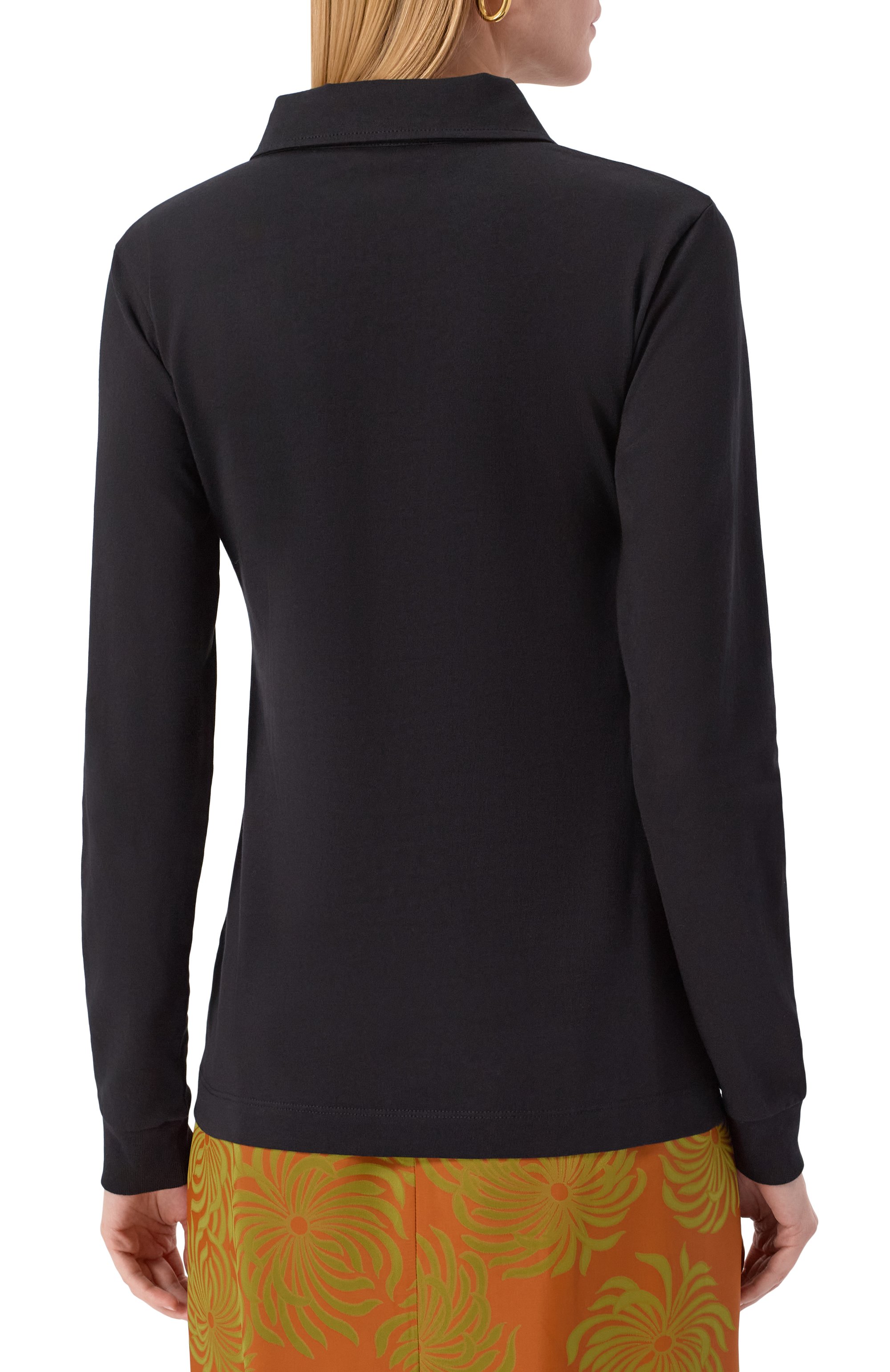 Хлопковое поло DRIES VAN NOTEN, арт. 011115-2603-900, фото 4