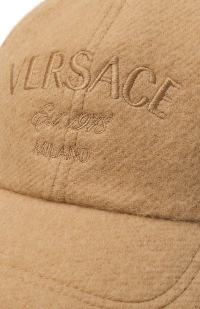 Шерстяная бейсболка VERSACE, арт. 1012693/1A11308, фото 4