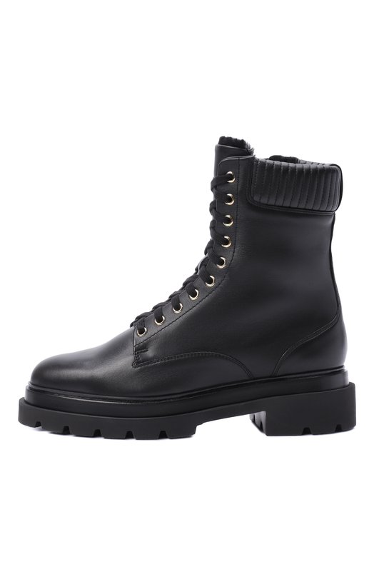 Кожаные ботинки Santoni WTEG71924G0MALGA Чёрный  WTEG71924G0MALGA Фото 4