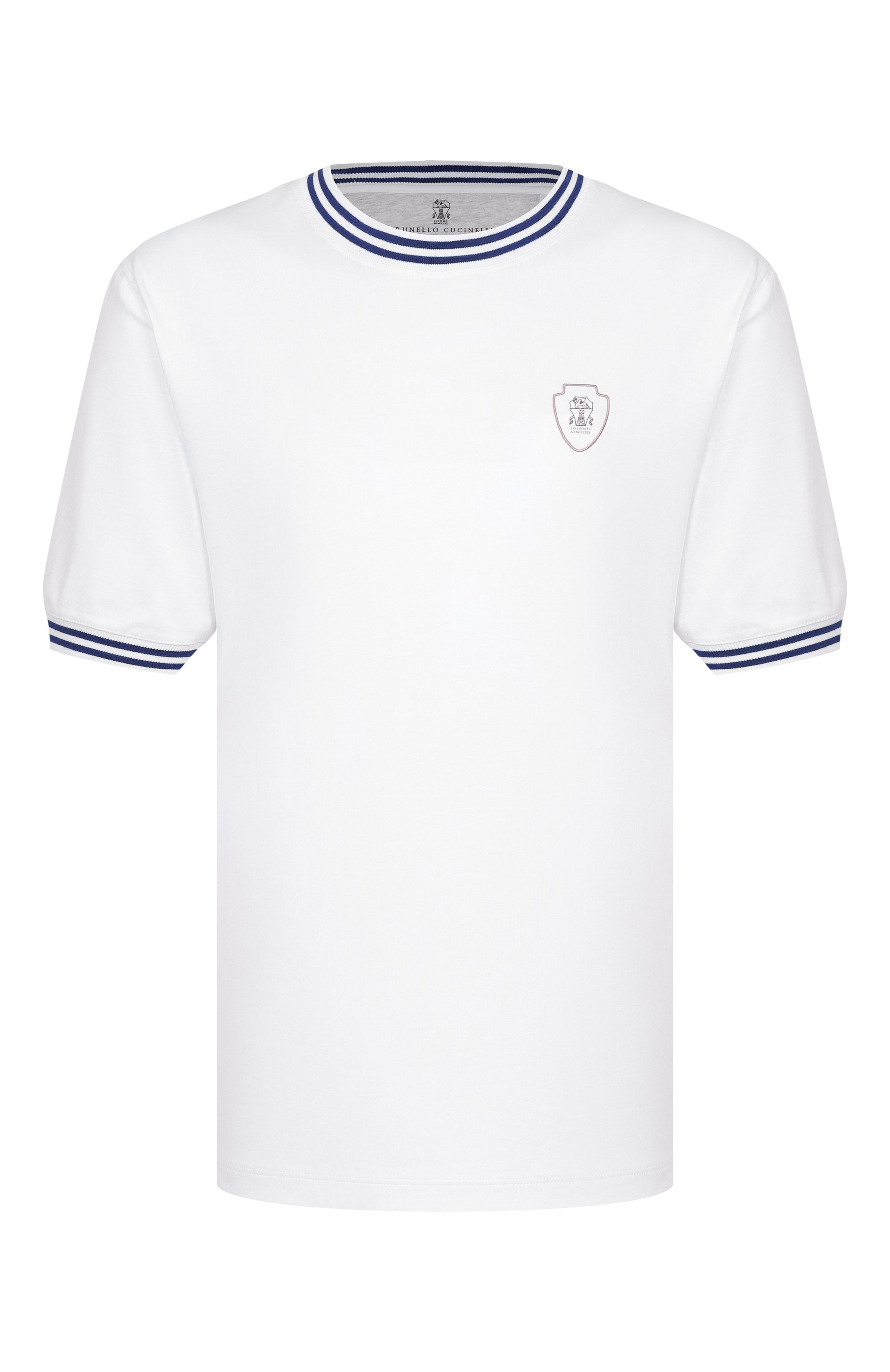 Хлопковая футболка BRUNELLO CUCINELLI, арт. M0B131386T, фото 1